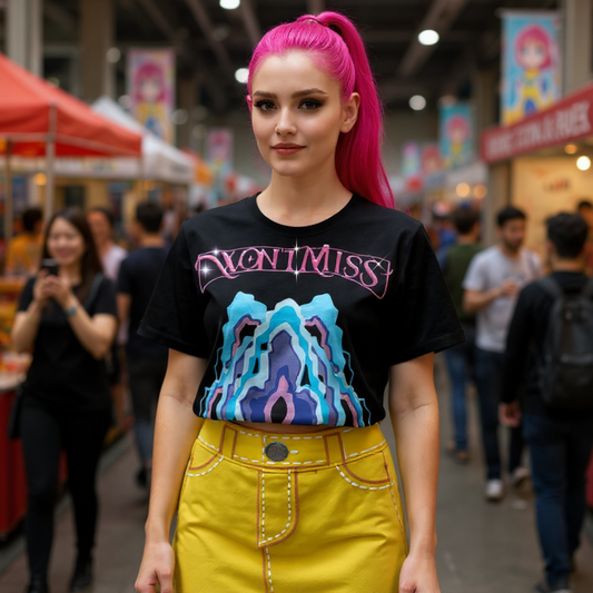 Mira Wont Miss K-Pop Demon Hunters Crop Top Tee