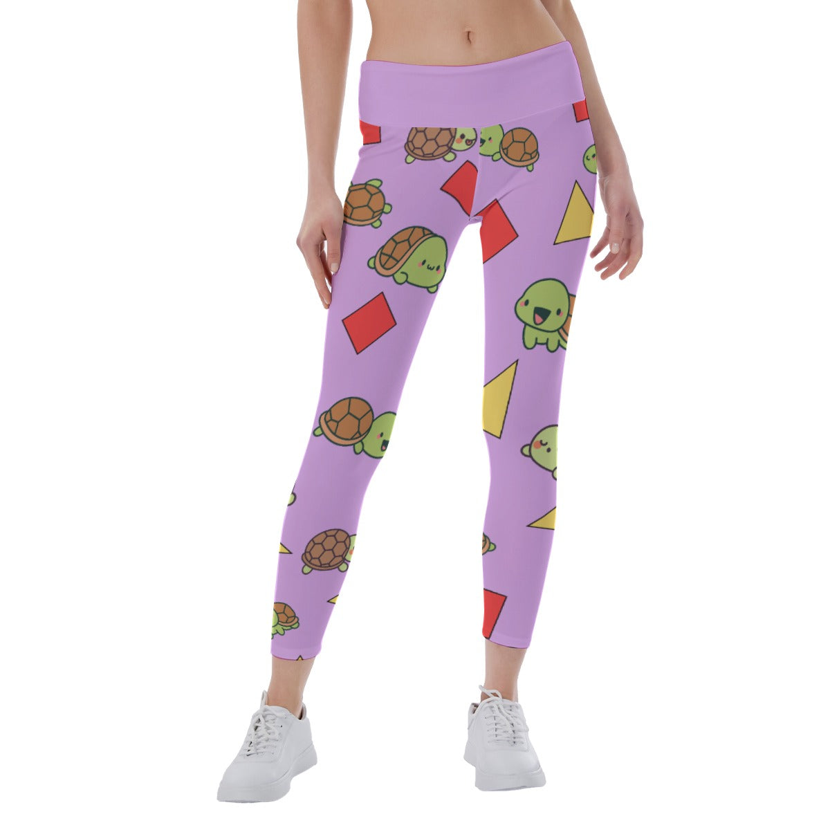 Kid Size - Zoey's Geometric Turtle Pajama Set – K-Pop Demon Hunters Edition for Lounging Nap Sleeping