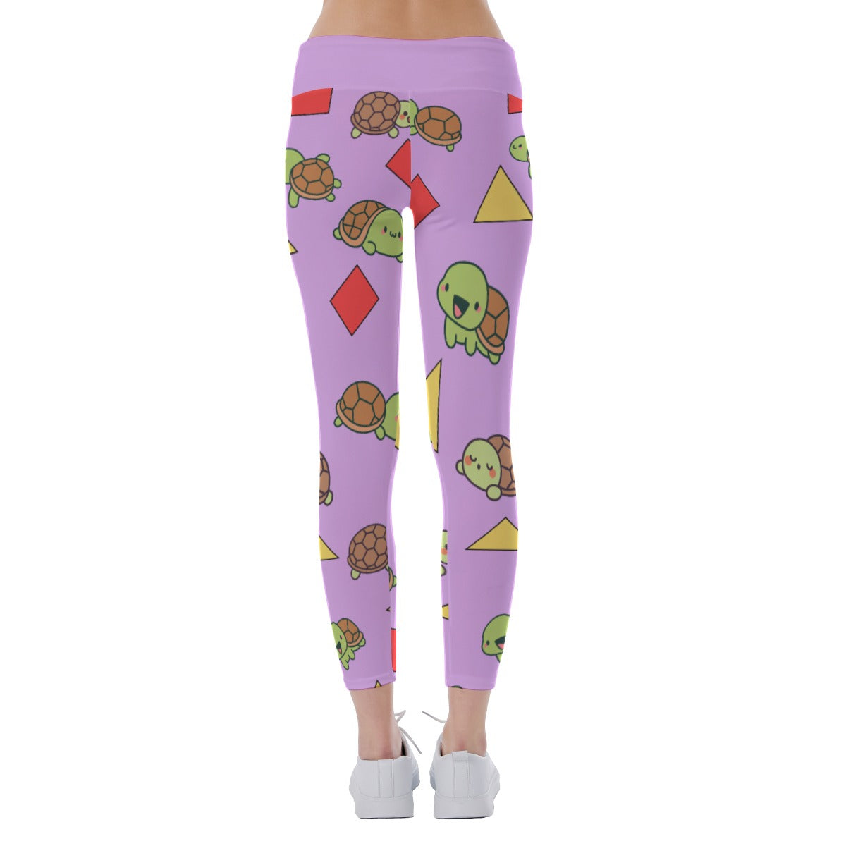 Zoey's Geometric Turtle Adult Size Pajama Set – K-Pop Demon Hunters Edition for Lounging Nap Sleeping