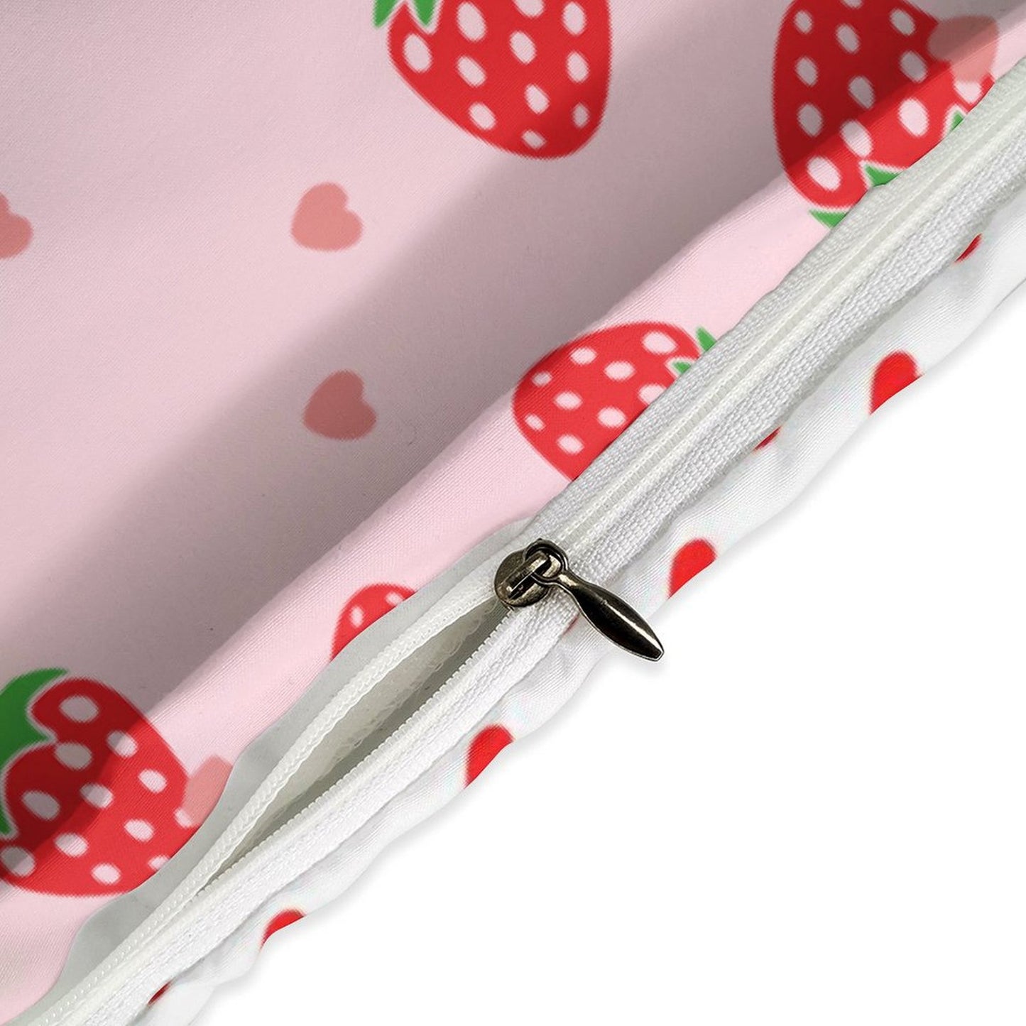 Pretty in Pink | Ultra-Soft Double-Sided Microfiber Duvet Cover Set – Includes Duvet Cover + 2 Pillowcases