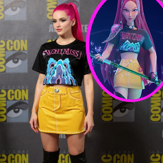 Mira Wont Miss K-Pop Demon Hunters Crop Top Tee